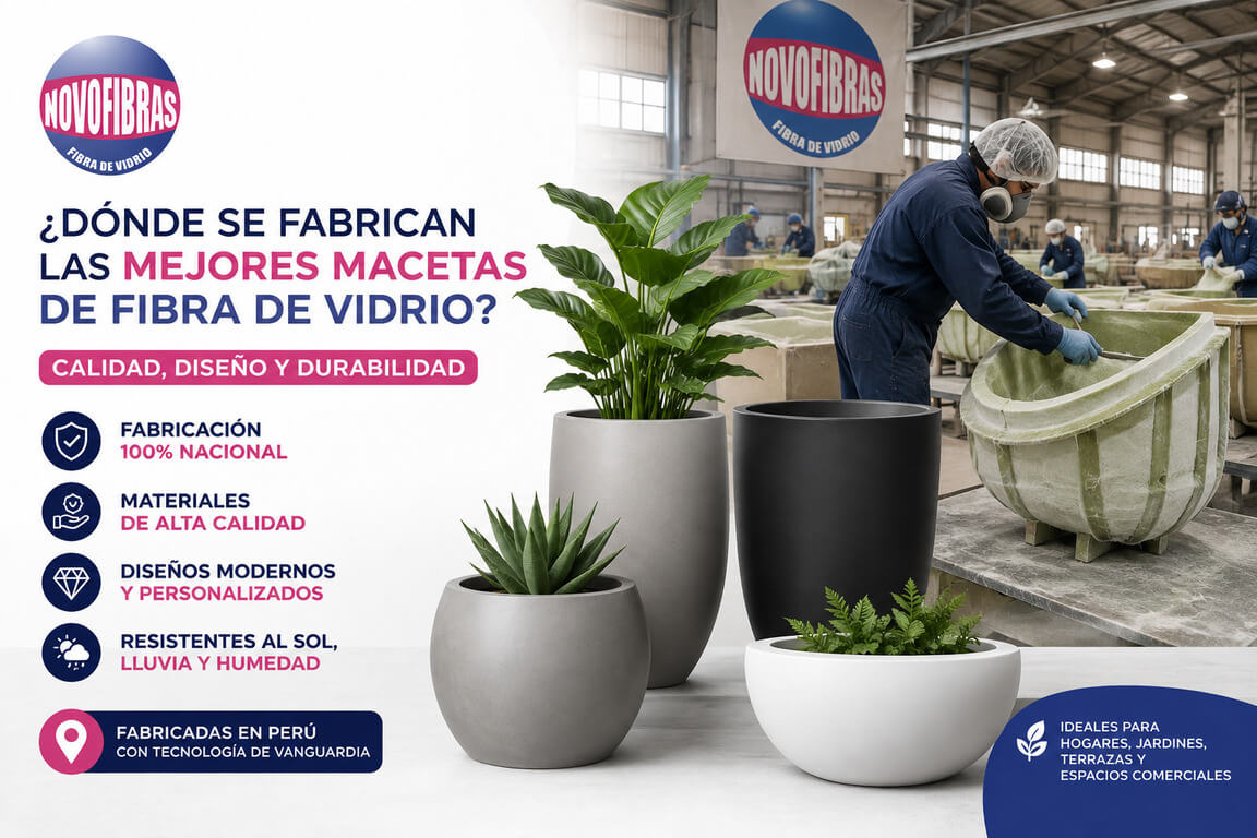¿Dónde se Fabrican las Mejores Macetas de Fibra? Guía 2026